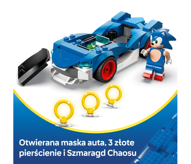 LEGO SONIC 77117 Sonic: speedster lightning - 1473586 - zdjęcie 8